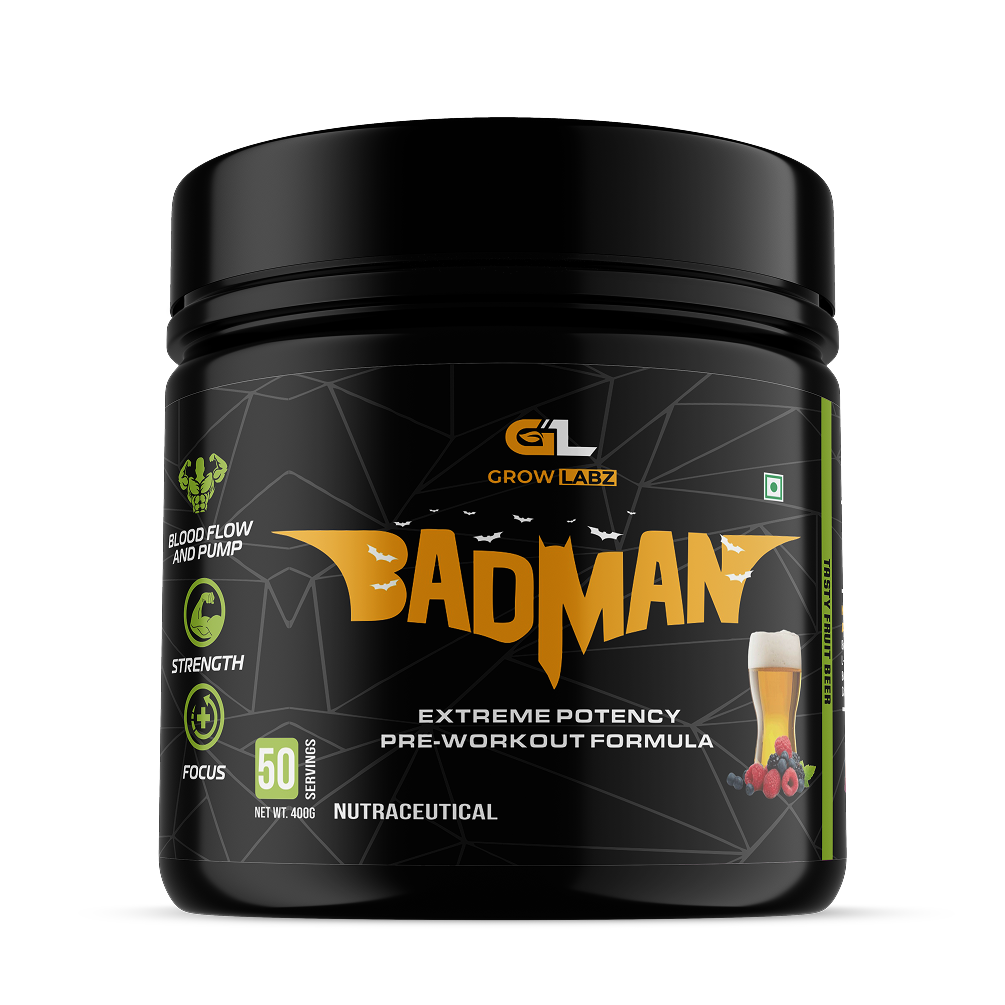 Growlabz Badman Pre-Workout - 400G