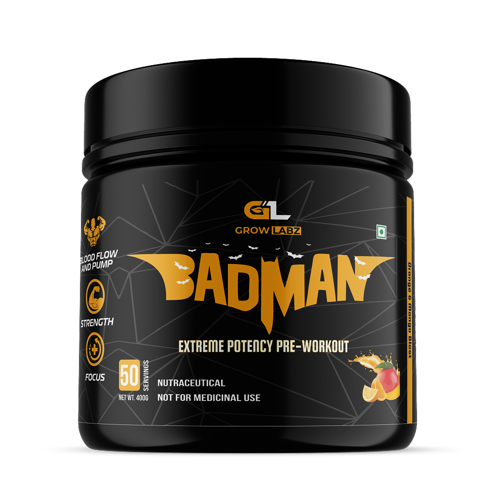 Growlabz Badman Pre-Workout - 400G