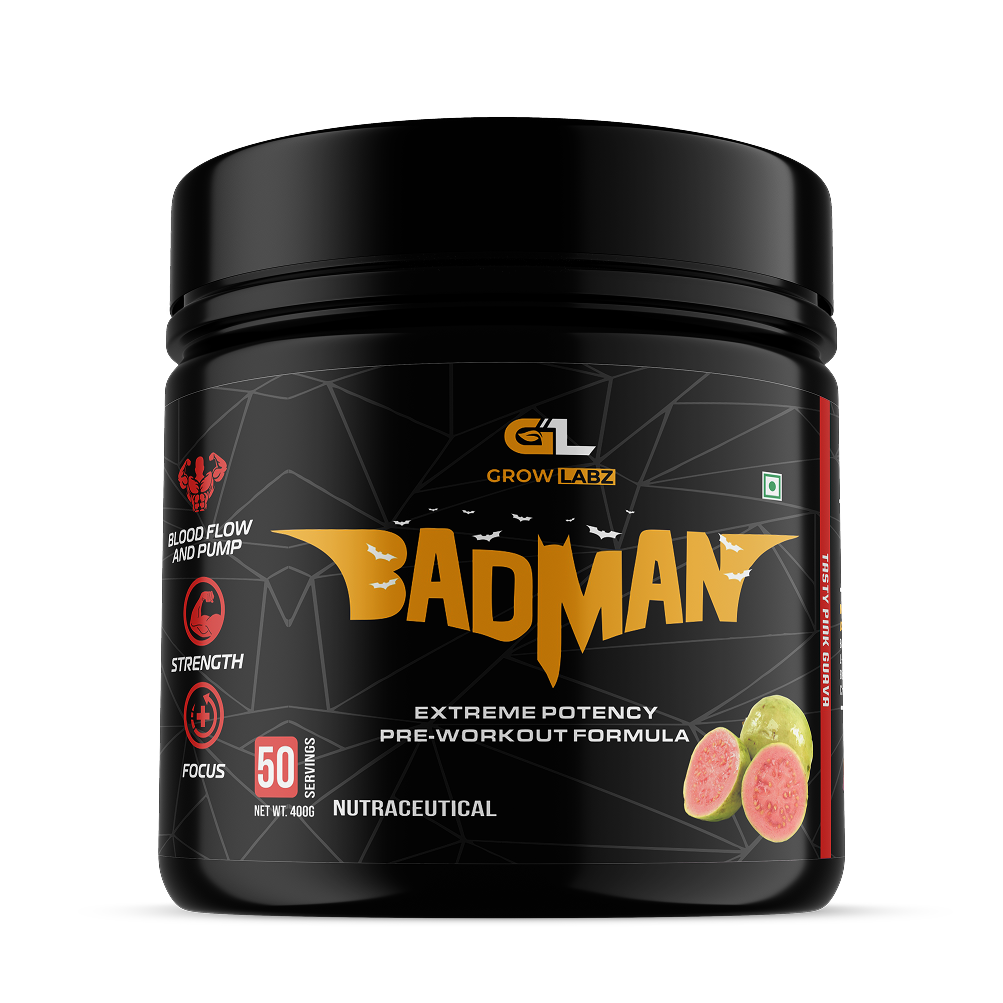 Growlabz Badman Pre-Workout - 400G
