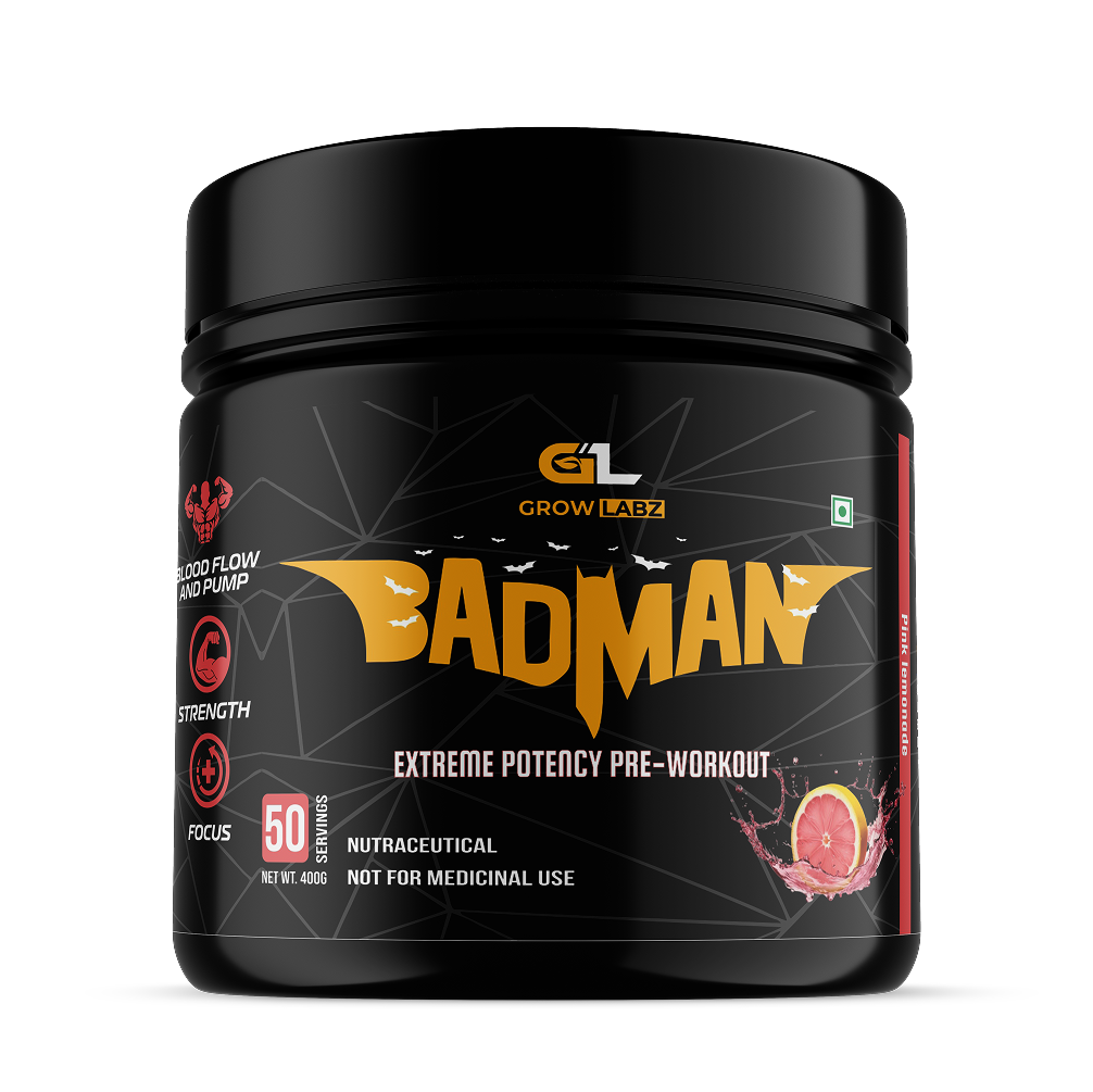 Growlabz Badman Pre-Workout - 400G