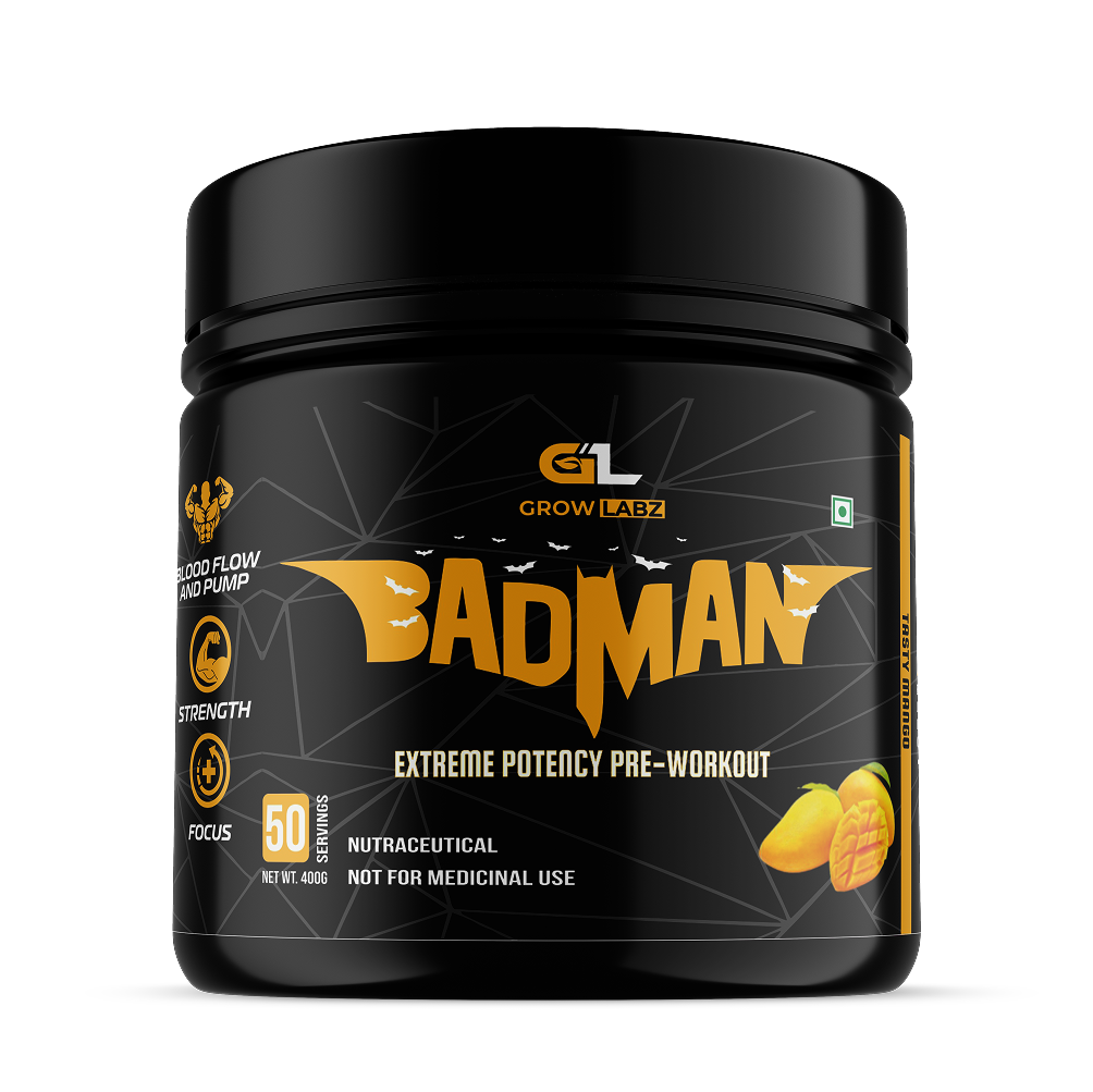 Growlabz Badman Pre-Workout - 400G