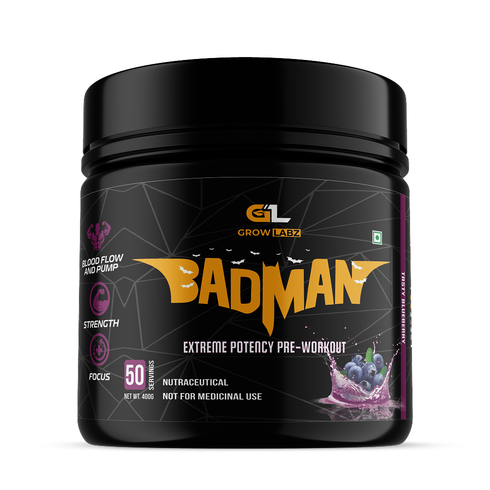 Growlabz Badman Pre-Workout - 400G