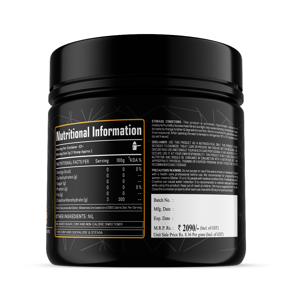 Growlabz Crea-Grow 100% Pure Creatine