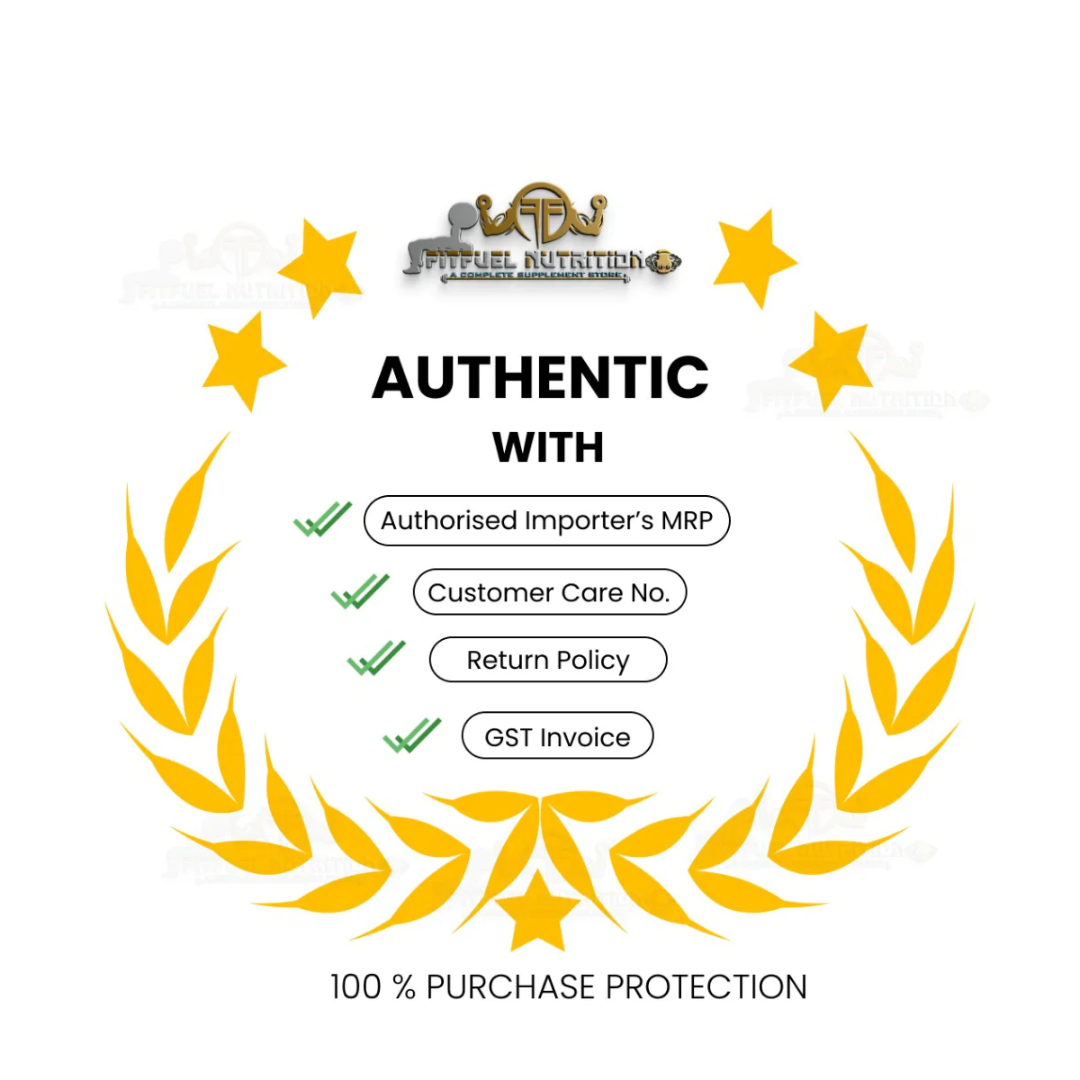 Certification badge with 'Authentic with' features and a brand logo on a white background