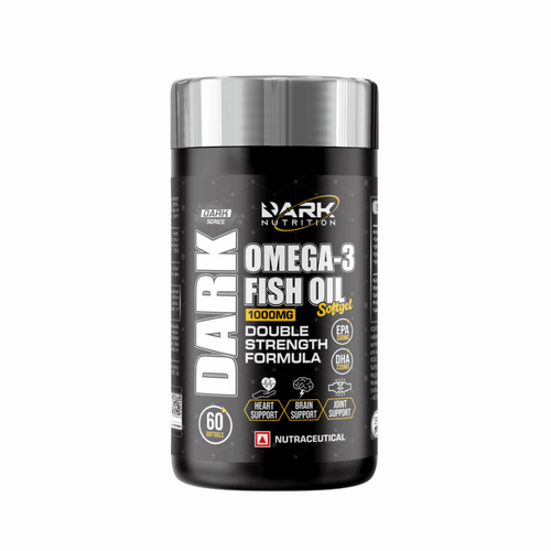 Dark Nutrition Omega 3 Fish Oil (Double Strength)