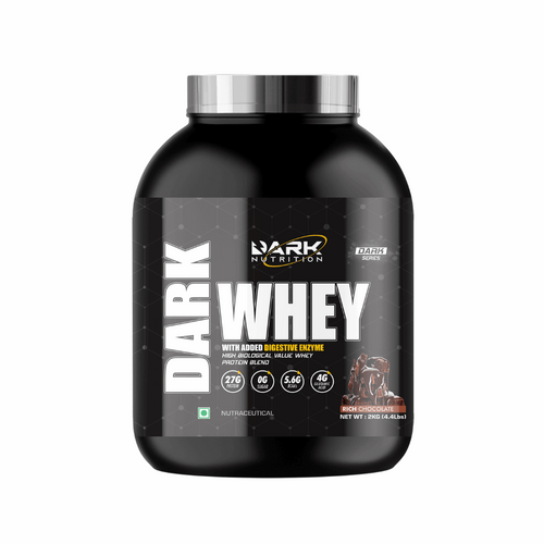 Dark Nutrition Dark Whey Protein | 27G Protein |