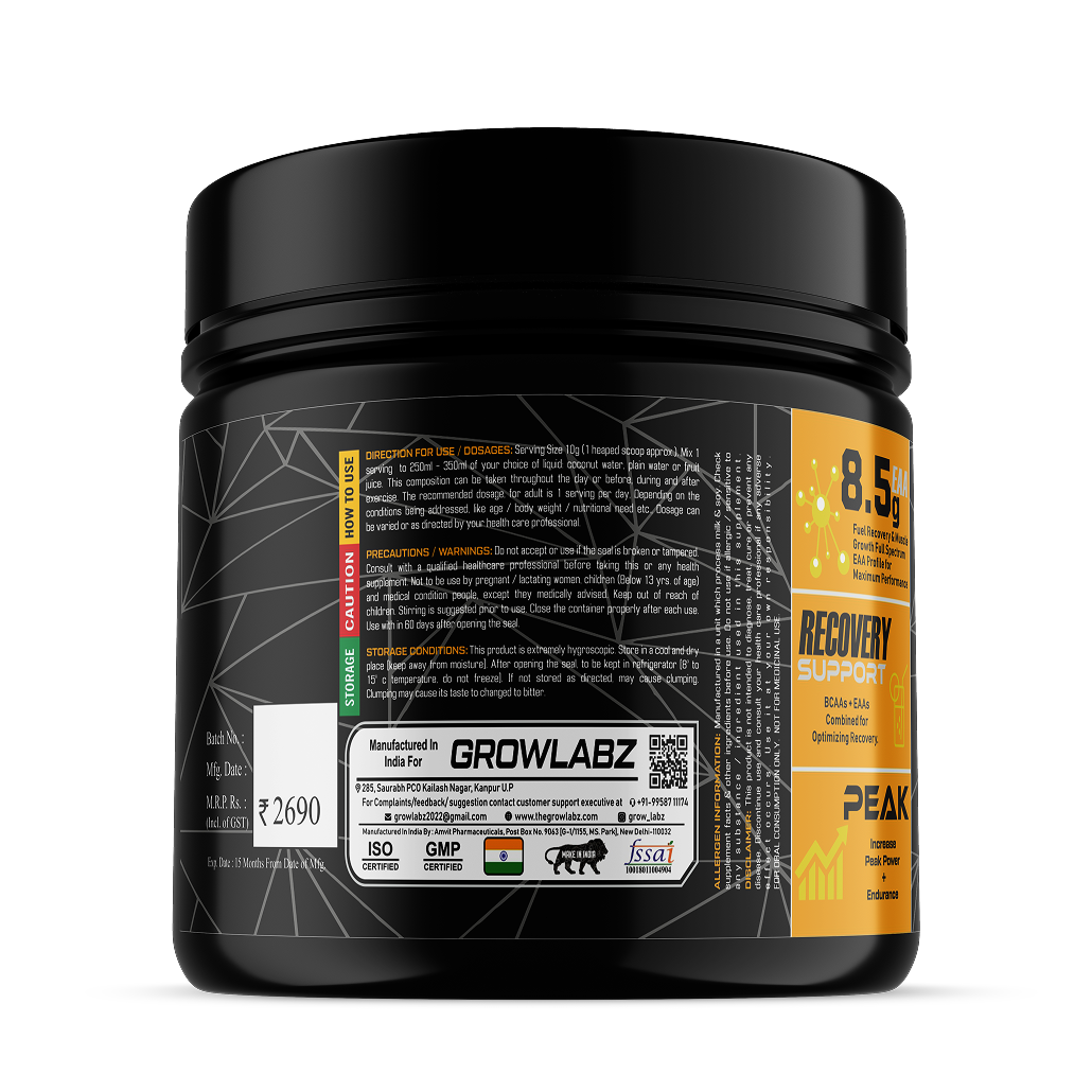 Growlabz EAA Intra Workout Recovery