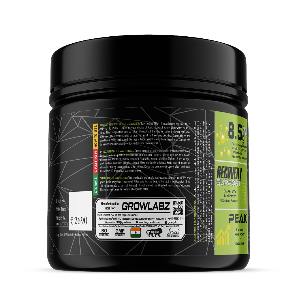 Growlabz EAA Intra Workout Recovery