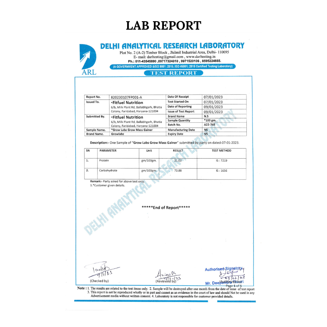 Growlabz Grow Mass Gainer + The Boss Gainz ( Ultimate Size Gaining Stack )