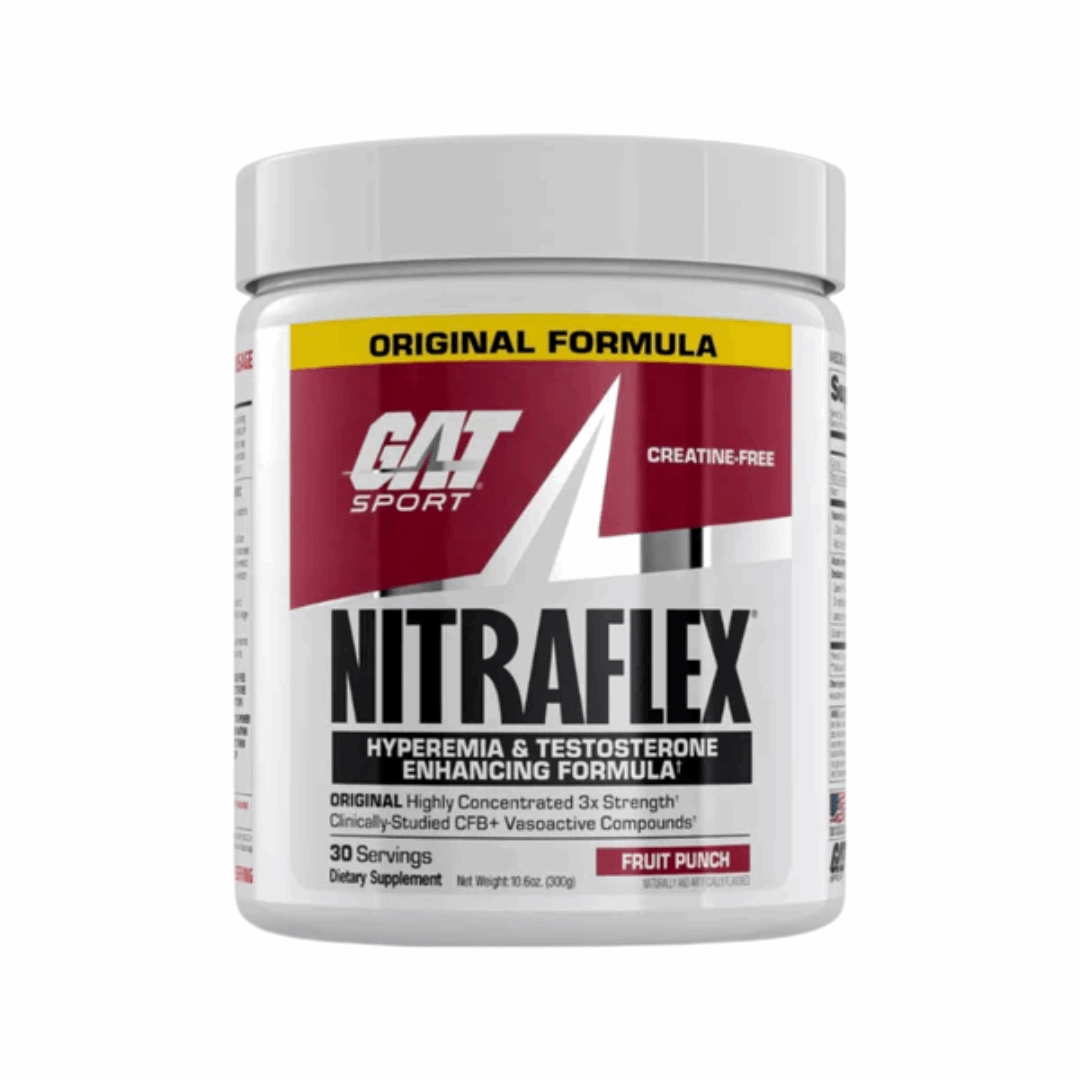 GAT Sport Nitraflex supplement container 