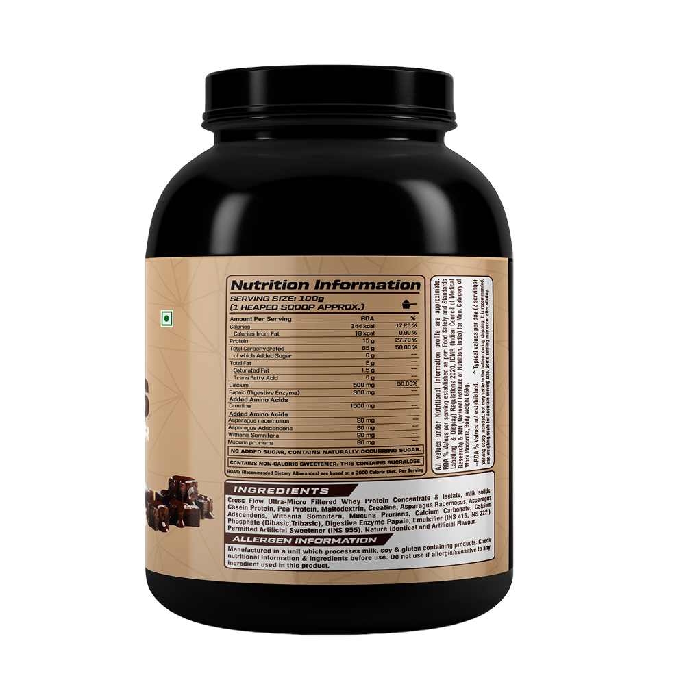 Growlabz Mass Gainer With Creatine | Best Mass Gainer |