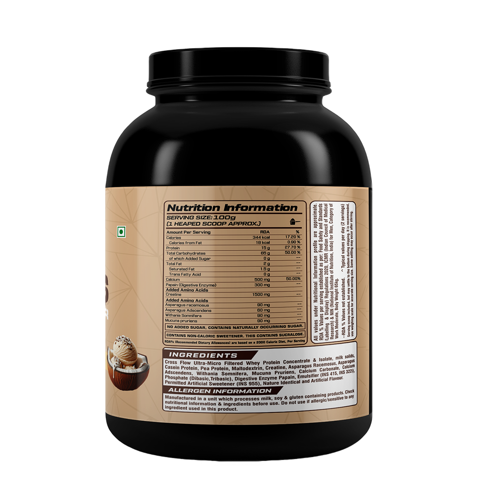 Growlabz Mass Gainer With Creatine | Best Mass Gainer |