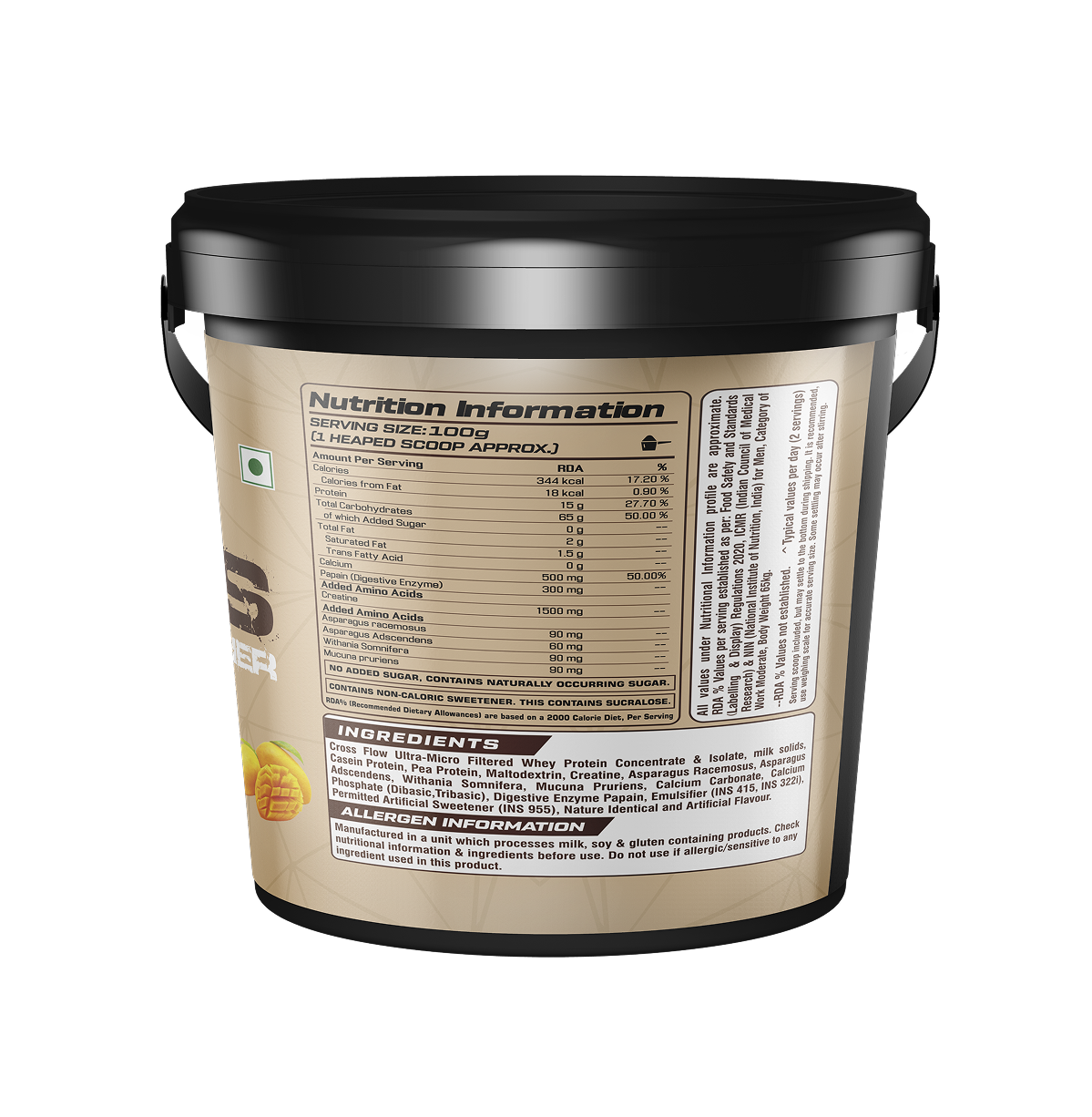 Growlabz Mass Gainer With Creatine10LB | Best Mass Gainer |