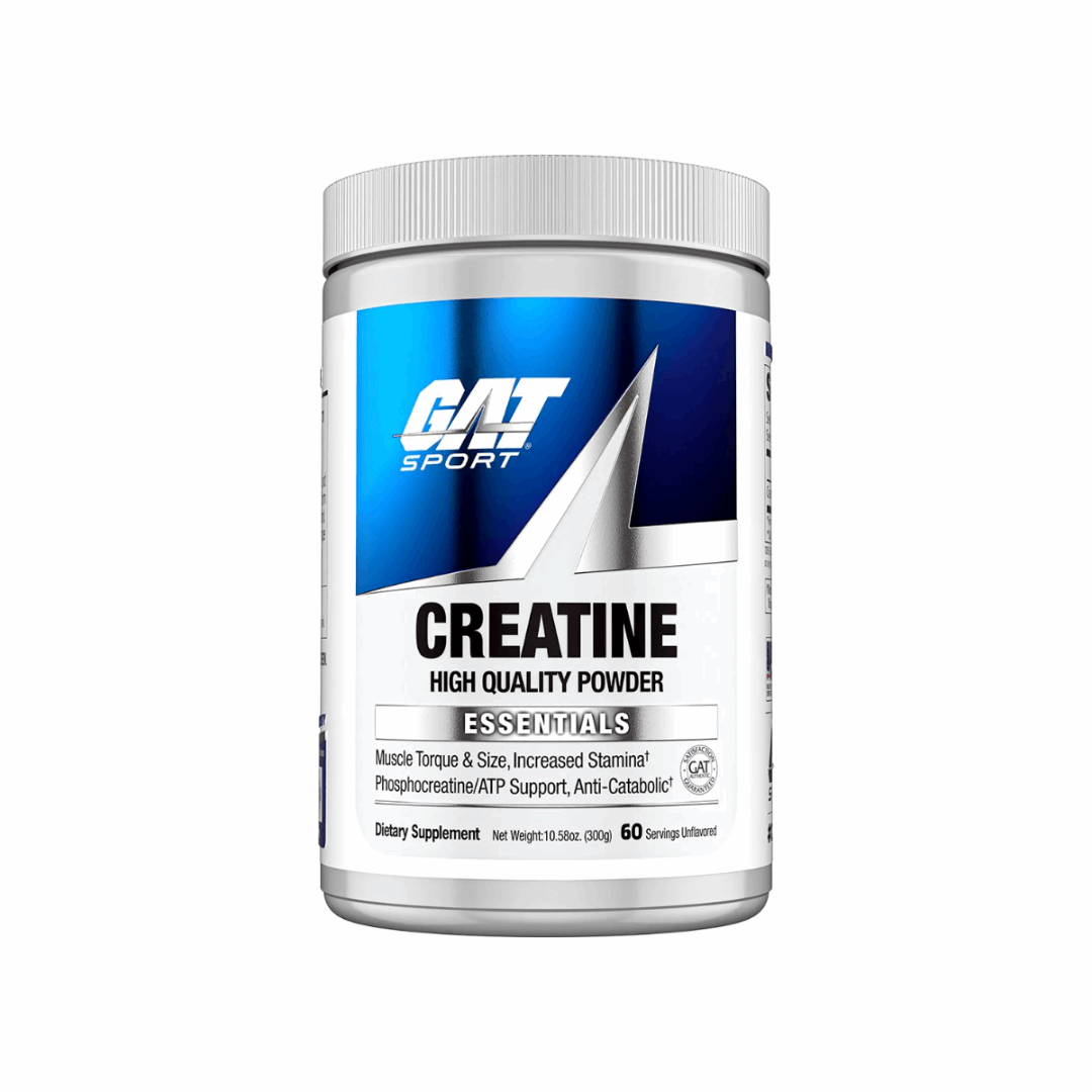 GAT Sport Creatine supplement container on a white background