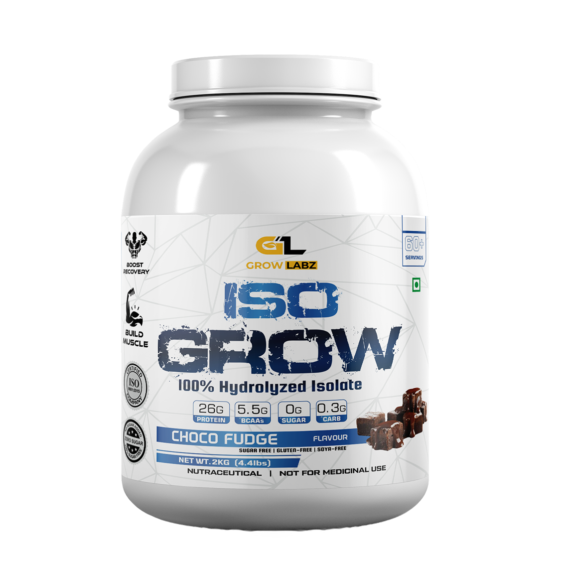 Growlabz ISO Grow Whey Protein 100% Isolate