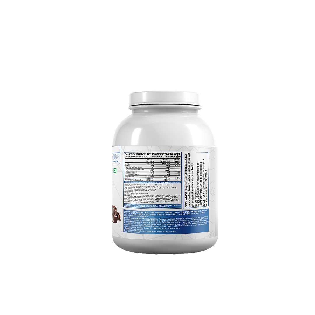 Growlabz ISO Grow Whey Protein 100% Isolate