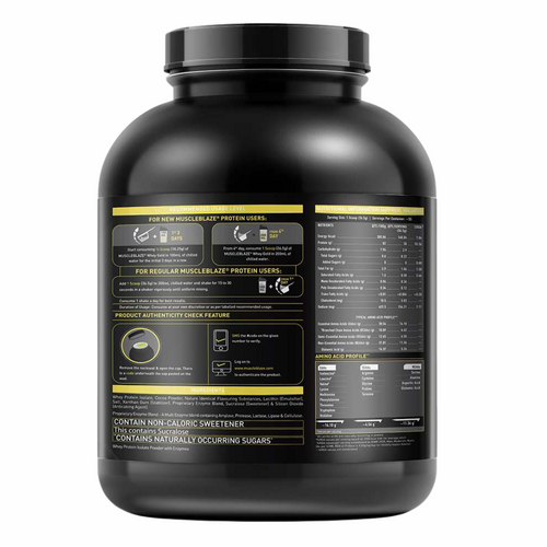 (MB) MuscleBlaze Whey Gold 100% Whey Protein Isolate secondary image