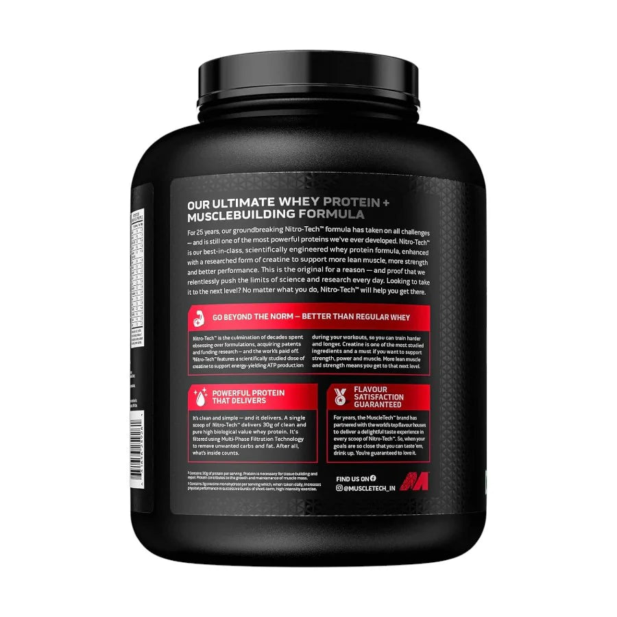 Muscletech Nitrotech Whey Protein