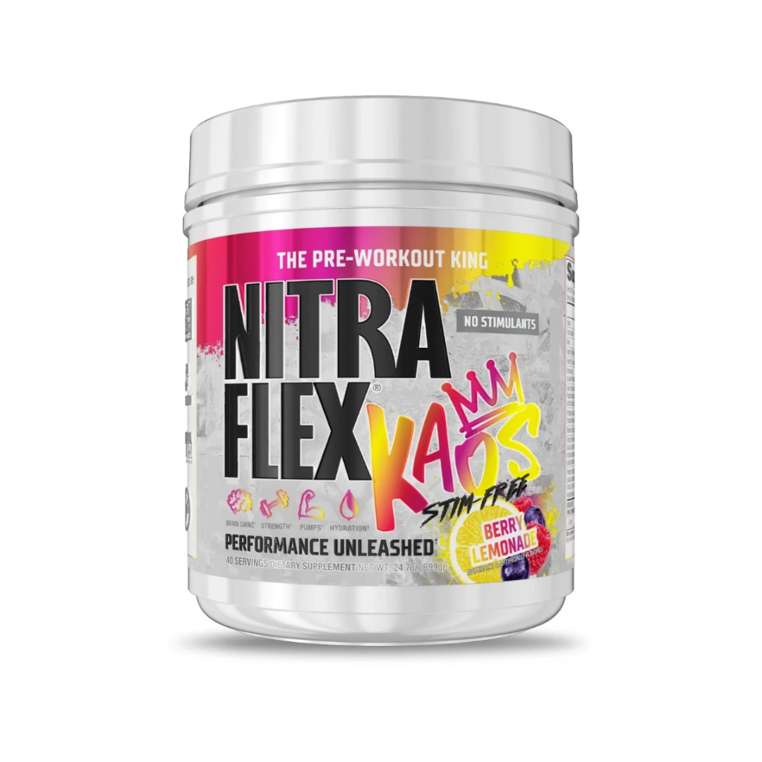 Nitra Flex Kaps supplement container on a white background