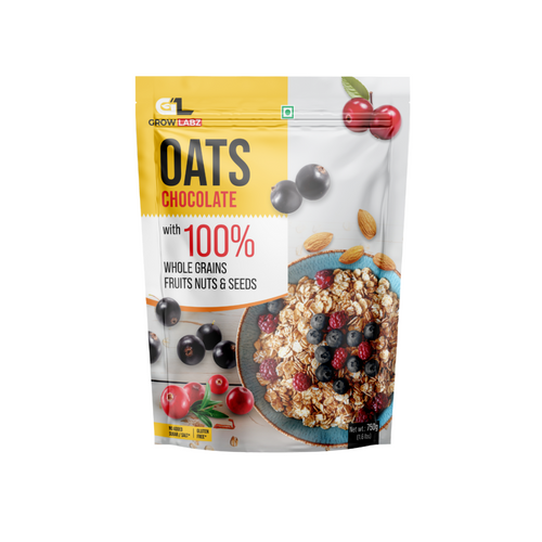 Growlabz High Protein Oats | Chocolate