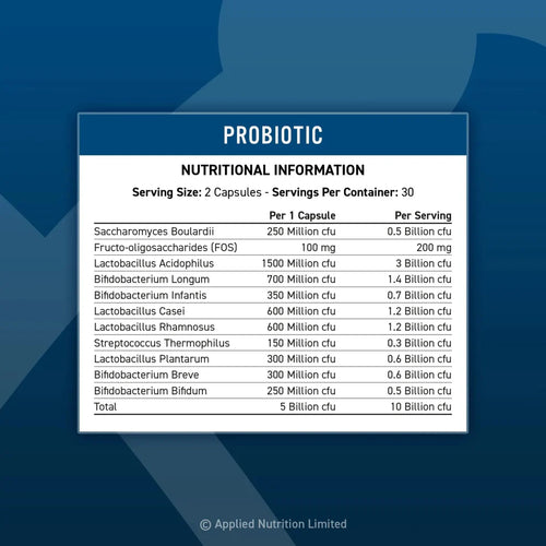 Applied Nutrition Probiotic - Advanced Multi-Strain Formula secondary image