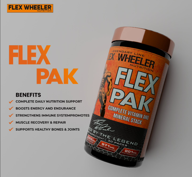 Flex Wheeler Nutrition Legendary Pak Complete Vitamin & Mineral Stack