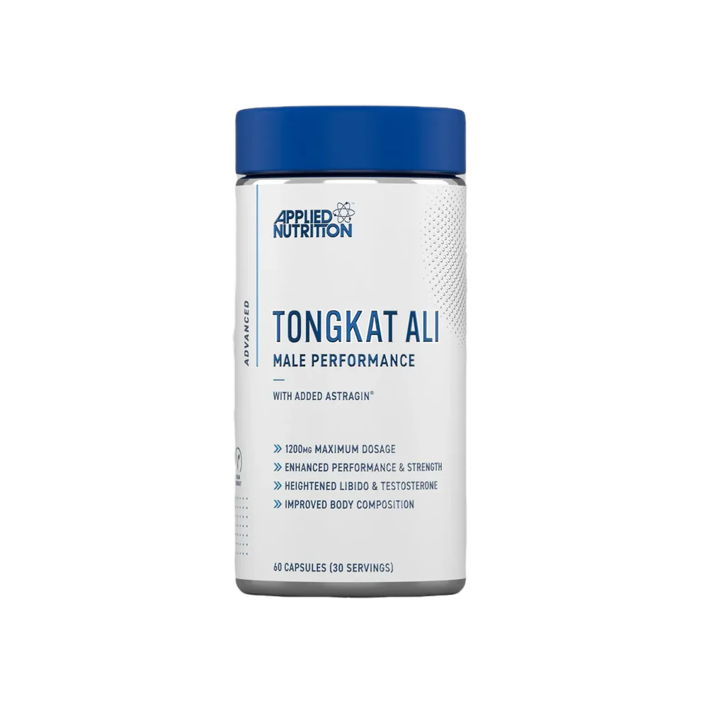 Applied Nutrition Tongkat Ali supplement container on a white background