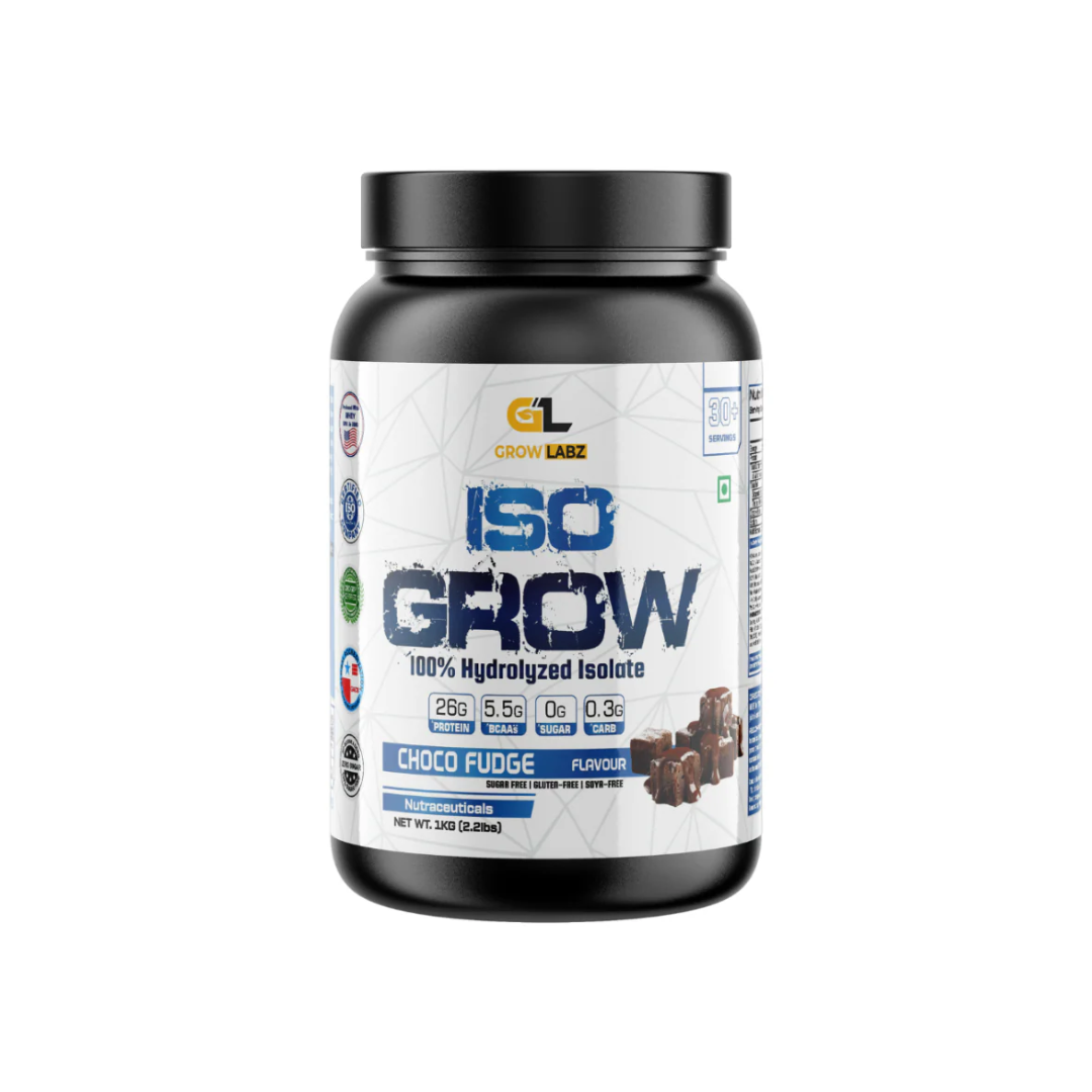 Growlabz ISO Grow Whey Protein 100% Isolate