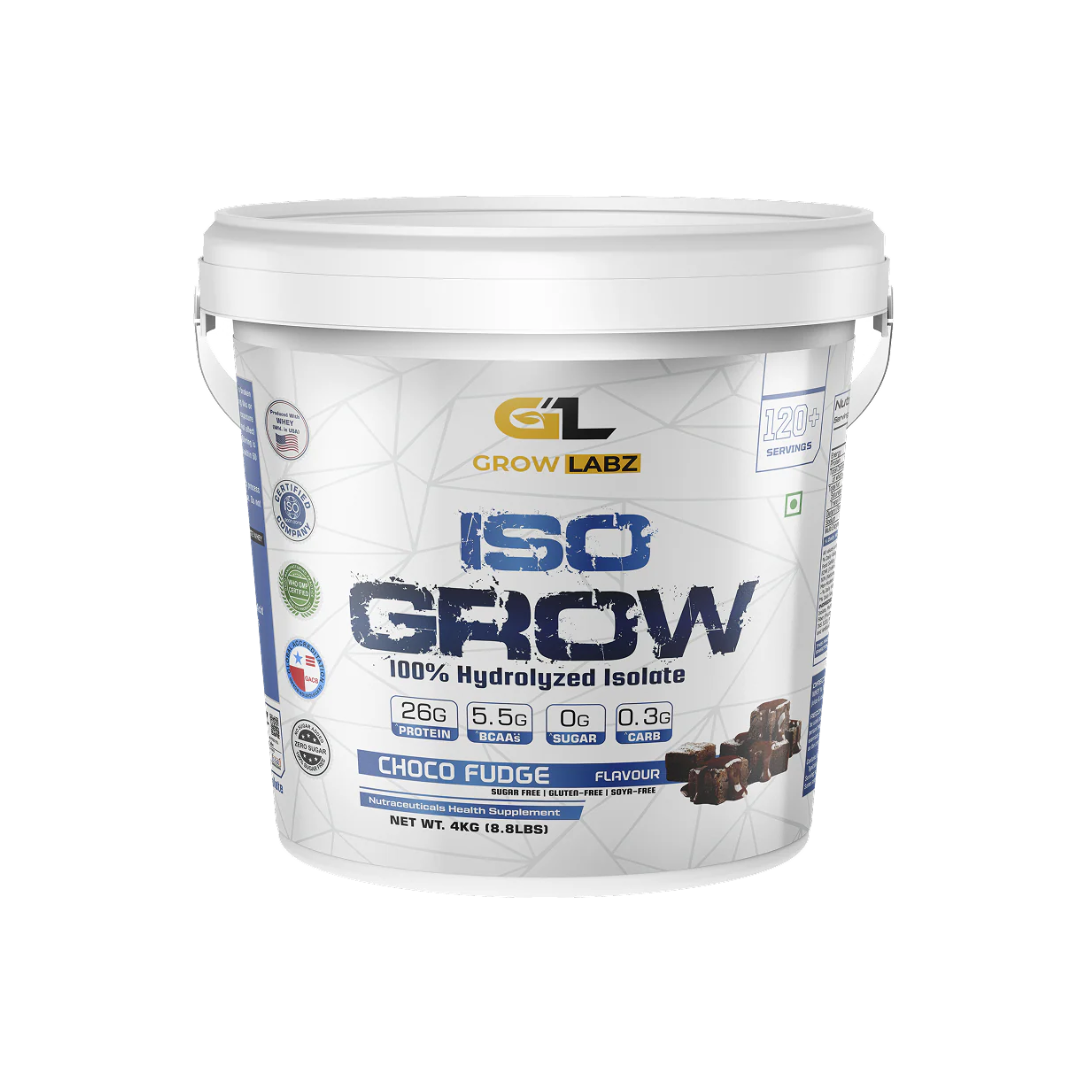 Growlabz ISO Grow Whey Protein 100% Isolate