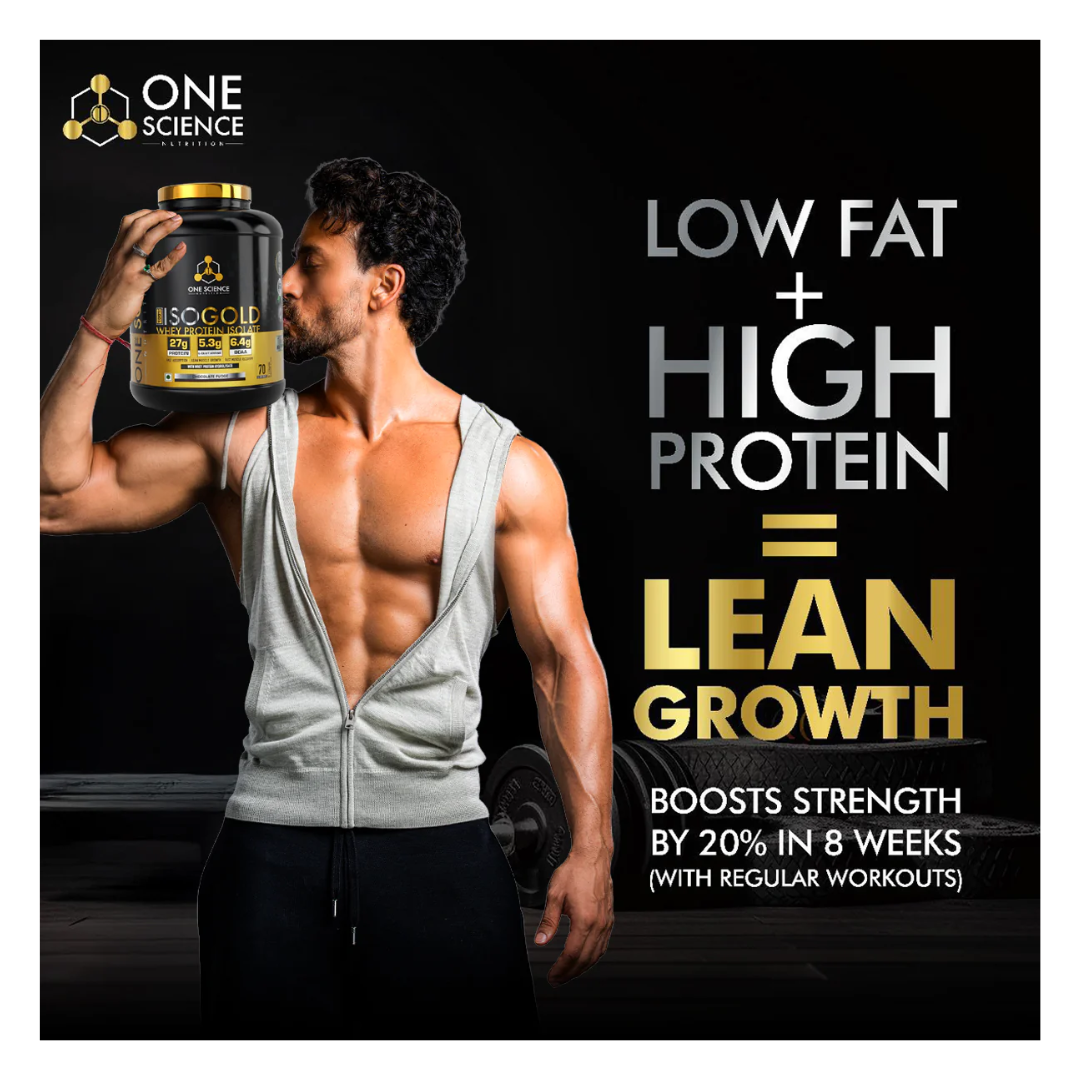 One Science Nutrition 100% Iso Gold Whey Protein Isolate