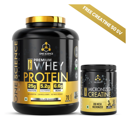 (OSN) One Science Premium Whey Protein 5lb + Creatine 150 gm