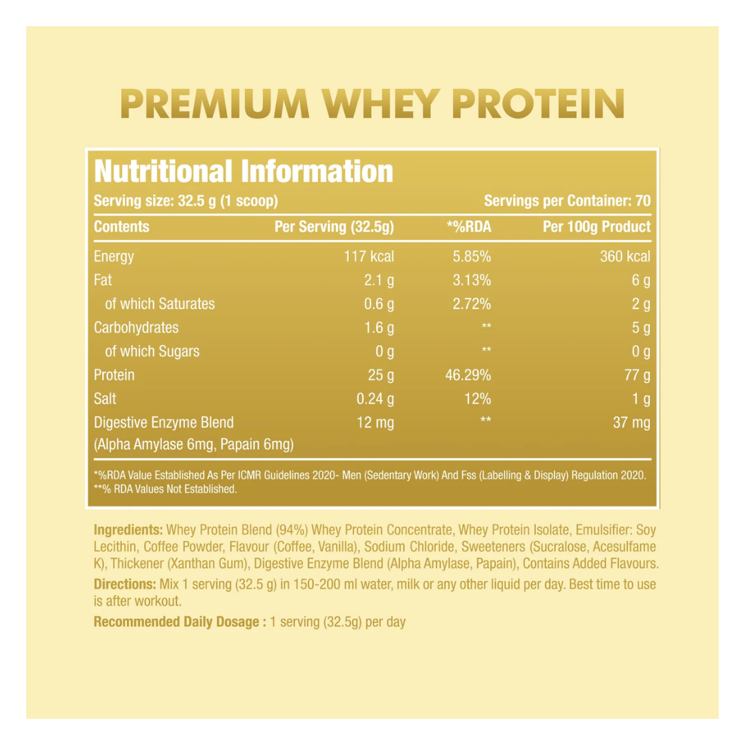 (OSN) One Science Premium Whey Protein 5lb + Creatine 150 gm