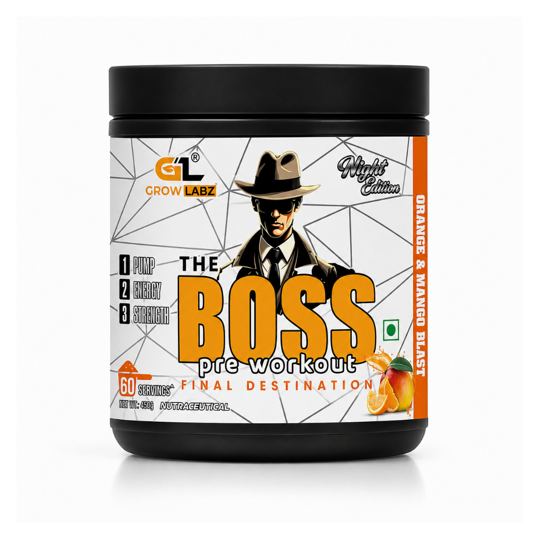 GrowLabz The BOSS Pre-workout | Final Destination – 60 Servings