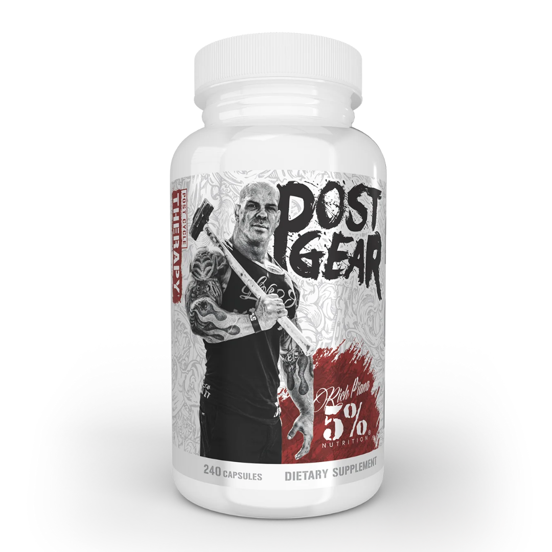 5% Nutrition Rich Piana Post Gear PCT Support with Turkesterone