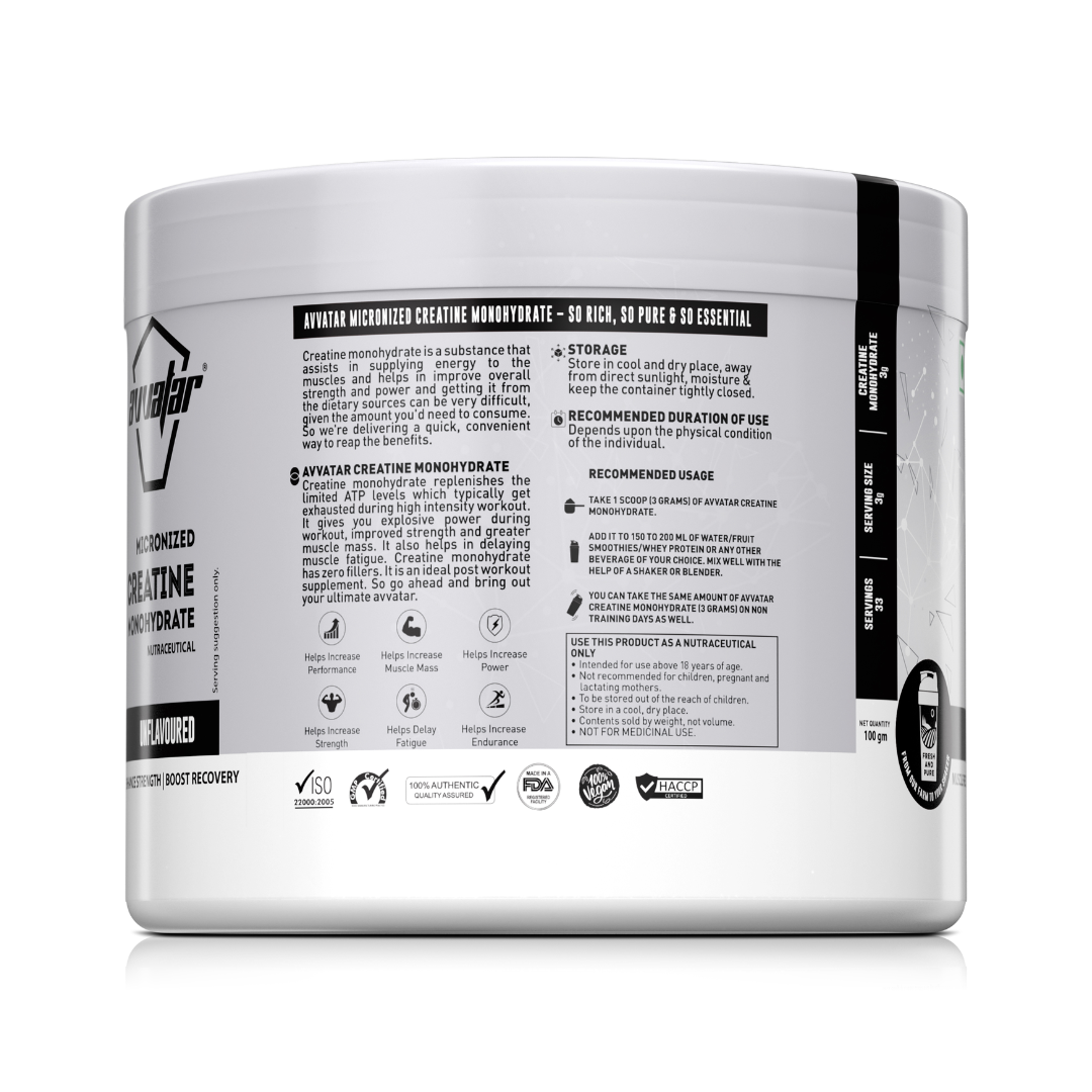 Avvatar Creatine Monohydrate