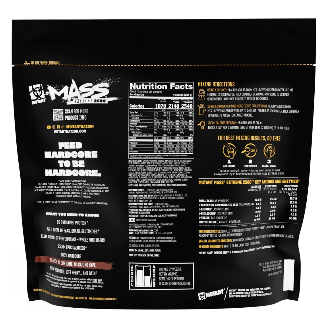 Mutant Mass Extreme Gainer 2500