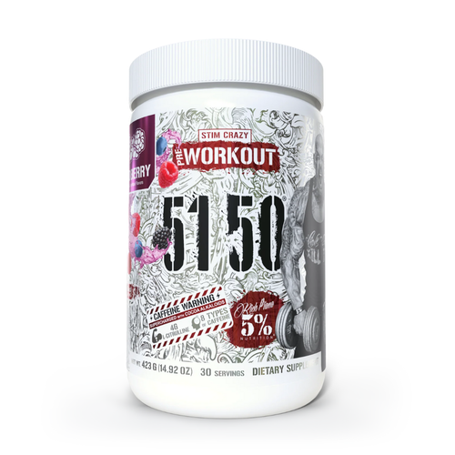 5% Nutrition Rich Piana 5150 High Stimulant Pre-Workout