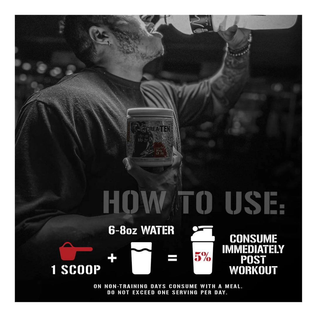 5% Nutrition Rich Piana Crea-TEN 10-in-1 Creatine Accelerate Blend