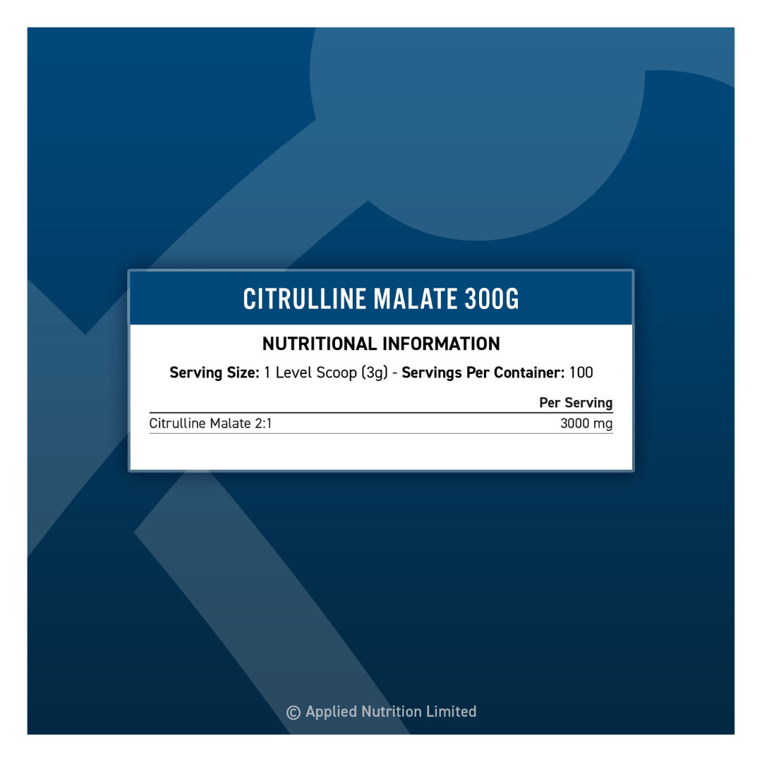 Applied Nutrition Citrulline Malate - Premium Performance Amino Acid