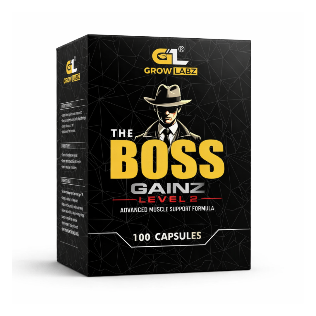 Growlabz The Boss Gainz | Ultimate Size Gaining Formula