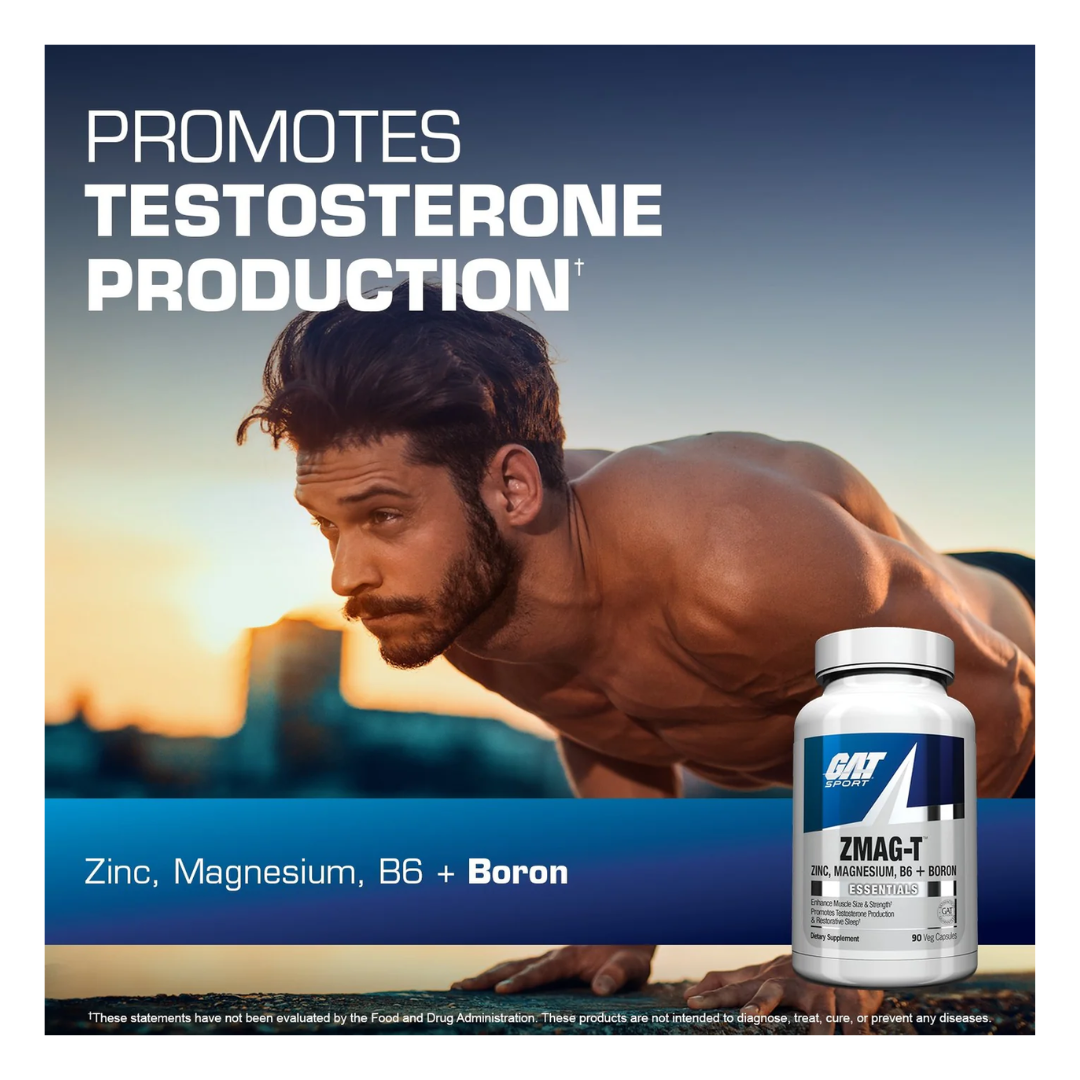 GAT Sports ZMAG-T Zinc, Magnesium, B6 + Boron