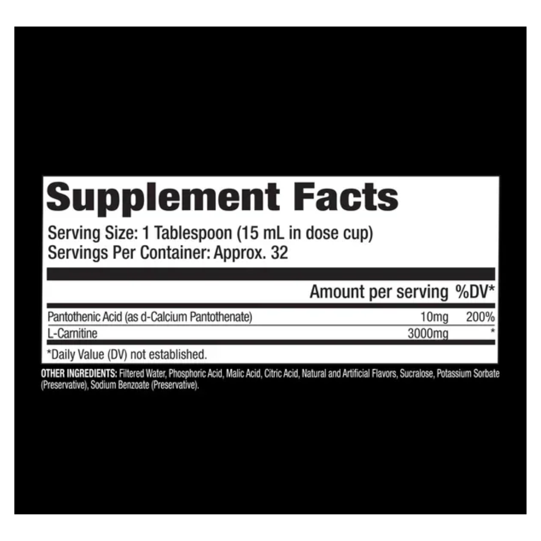 gat l carnitine liquid GAT Sport L-Carnitine Liquid 3000mg