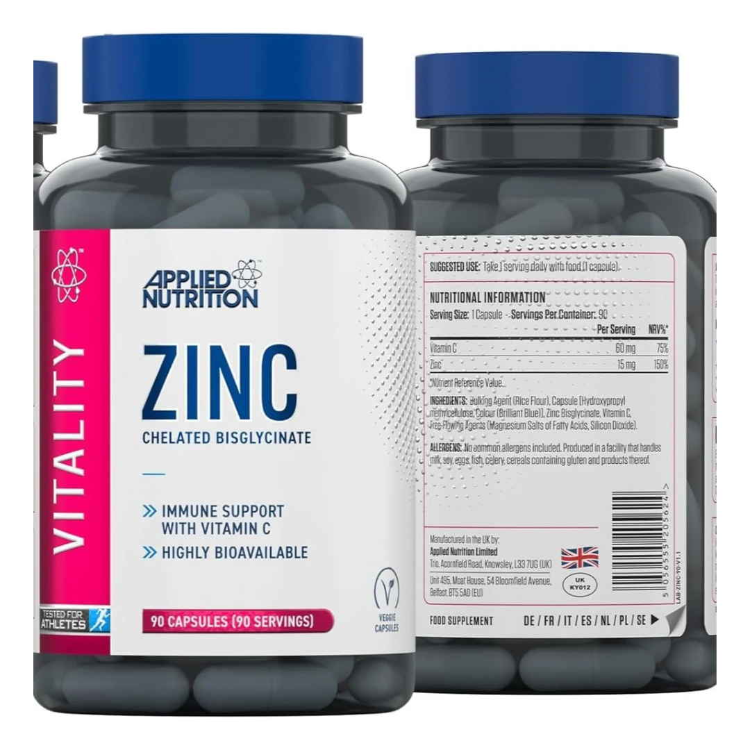 Applied Nutrition Zinc Capsules