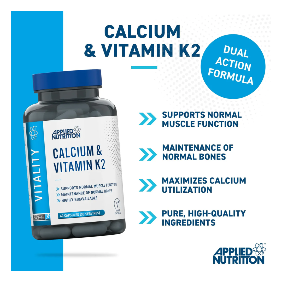 Applied Nutrition Calcium & Vitamin K2