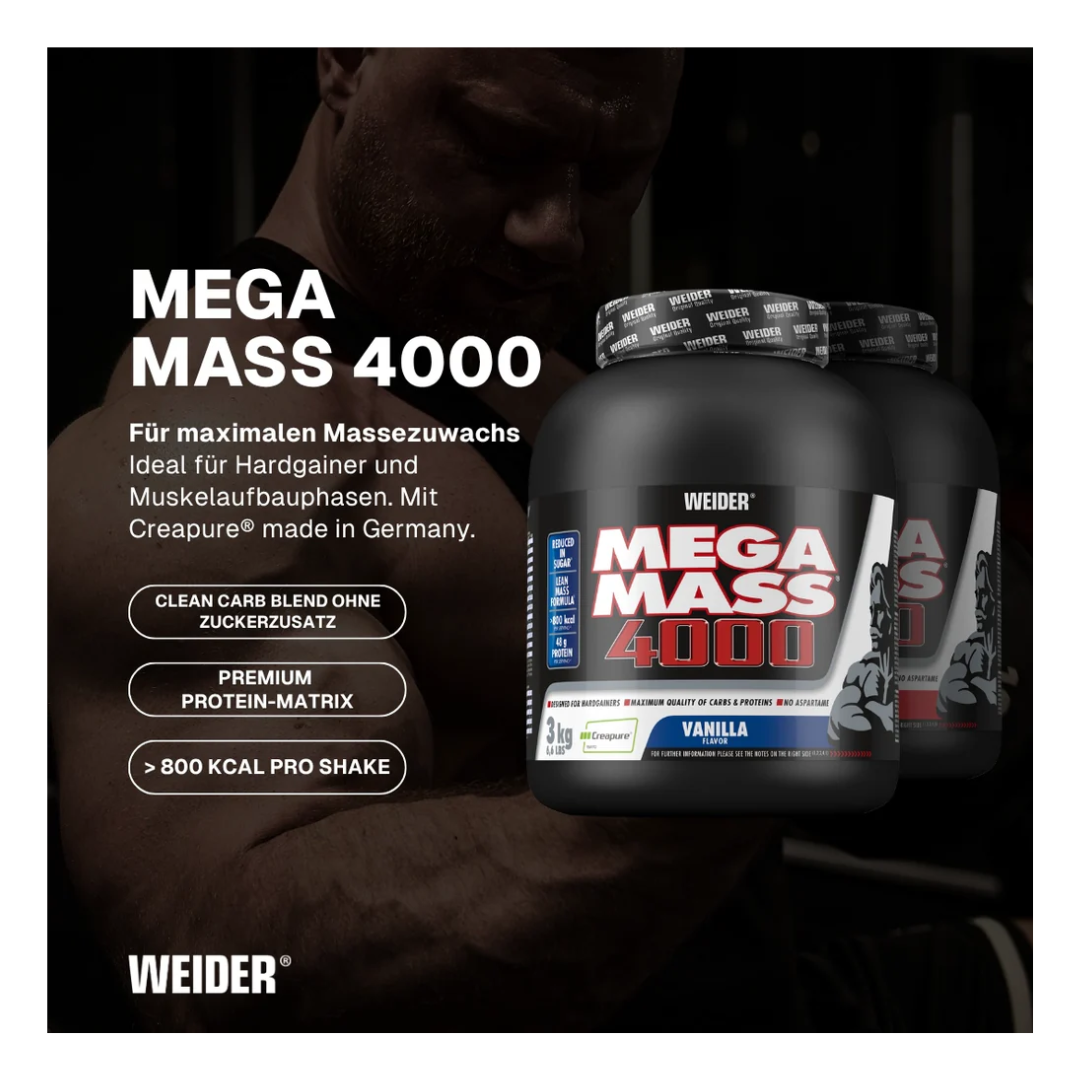 Weider Mega Mass Gainer 4000