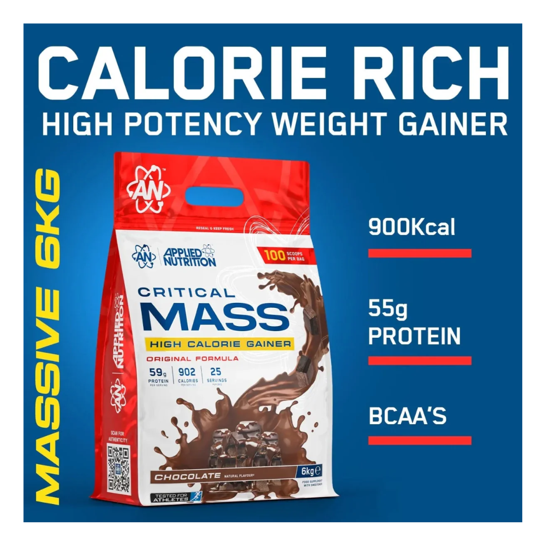 Applied Nutrition Critical Mass High Calorie Gainer