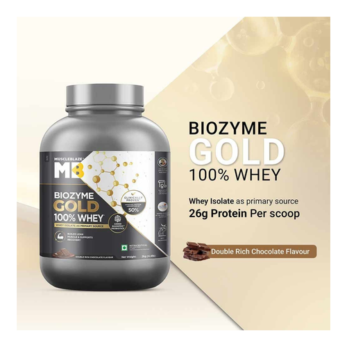 MuscleBlaze Biozyme Gold 100% Whey secondary image
