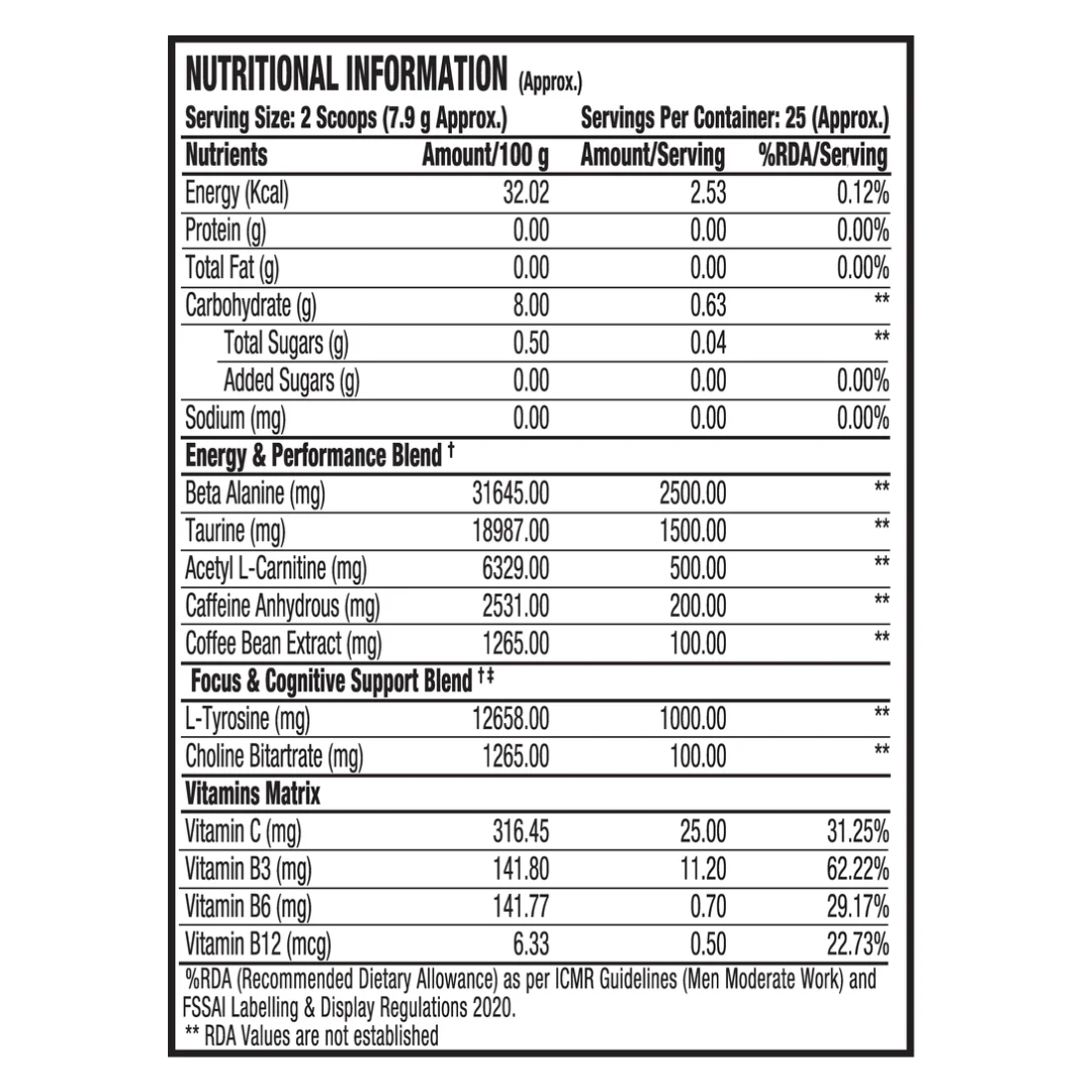 Prosupps Hyde Signature Pre Workout | Dual Tub | Try 3 Amazing Flavor in One Box