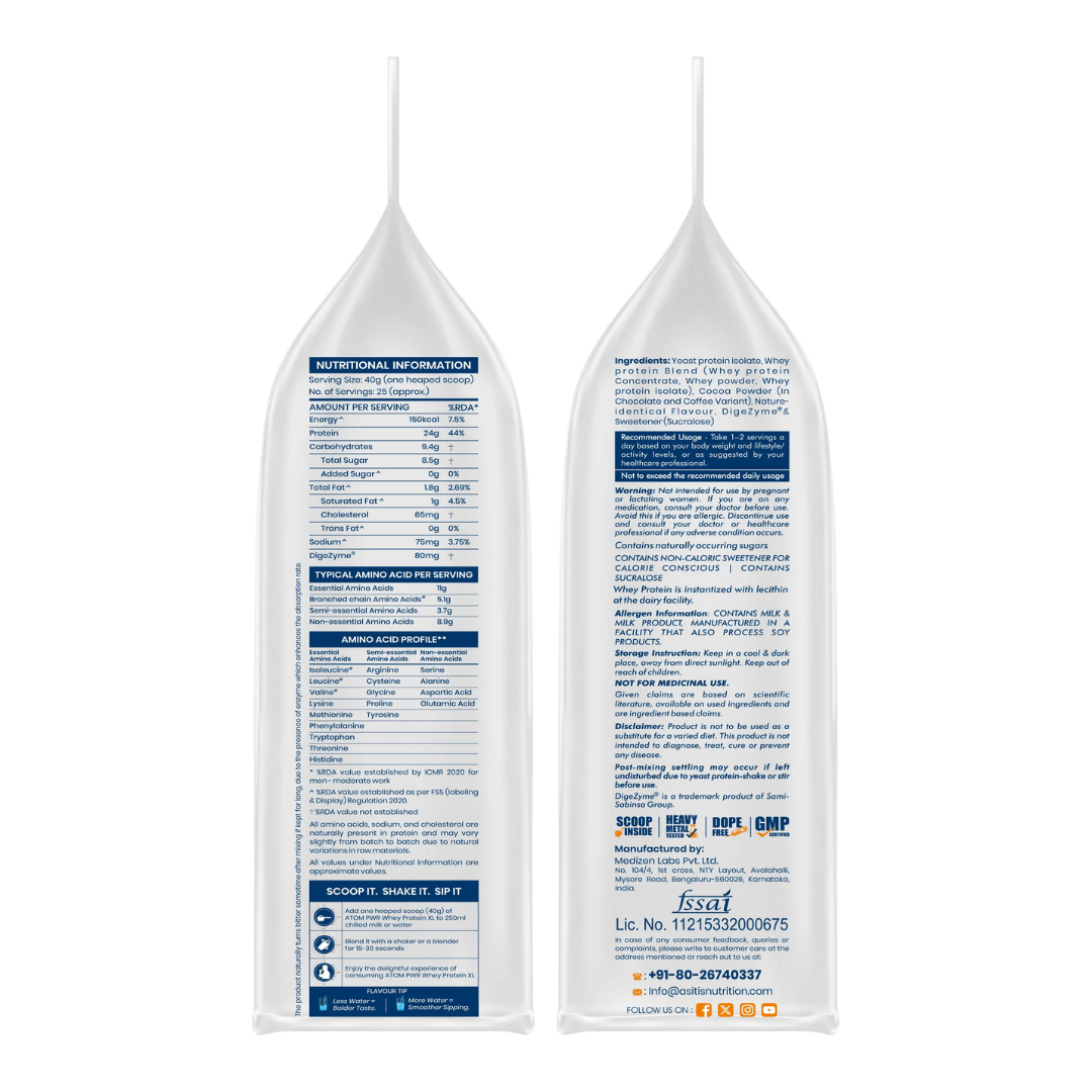 Asitis ATOM PWR Whey XL