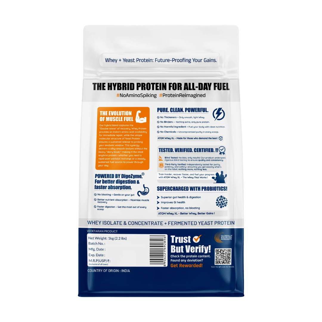 Asitis ATOM Whey Protein XL with DigeZyme®